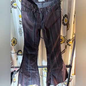 Free people flare leg cords